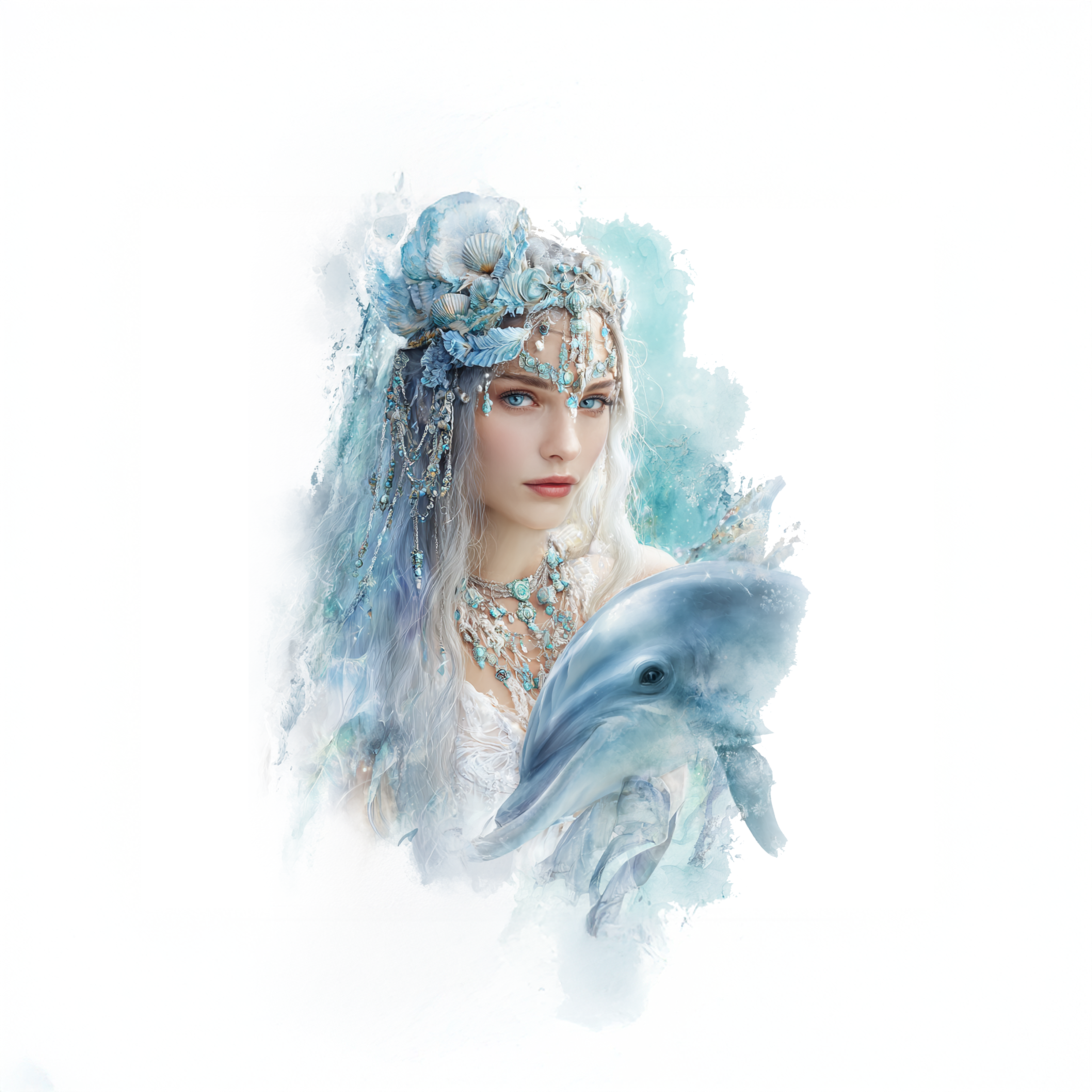 Selendra – Spirit of the Azure Depths - Luna Love Creations