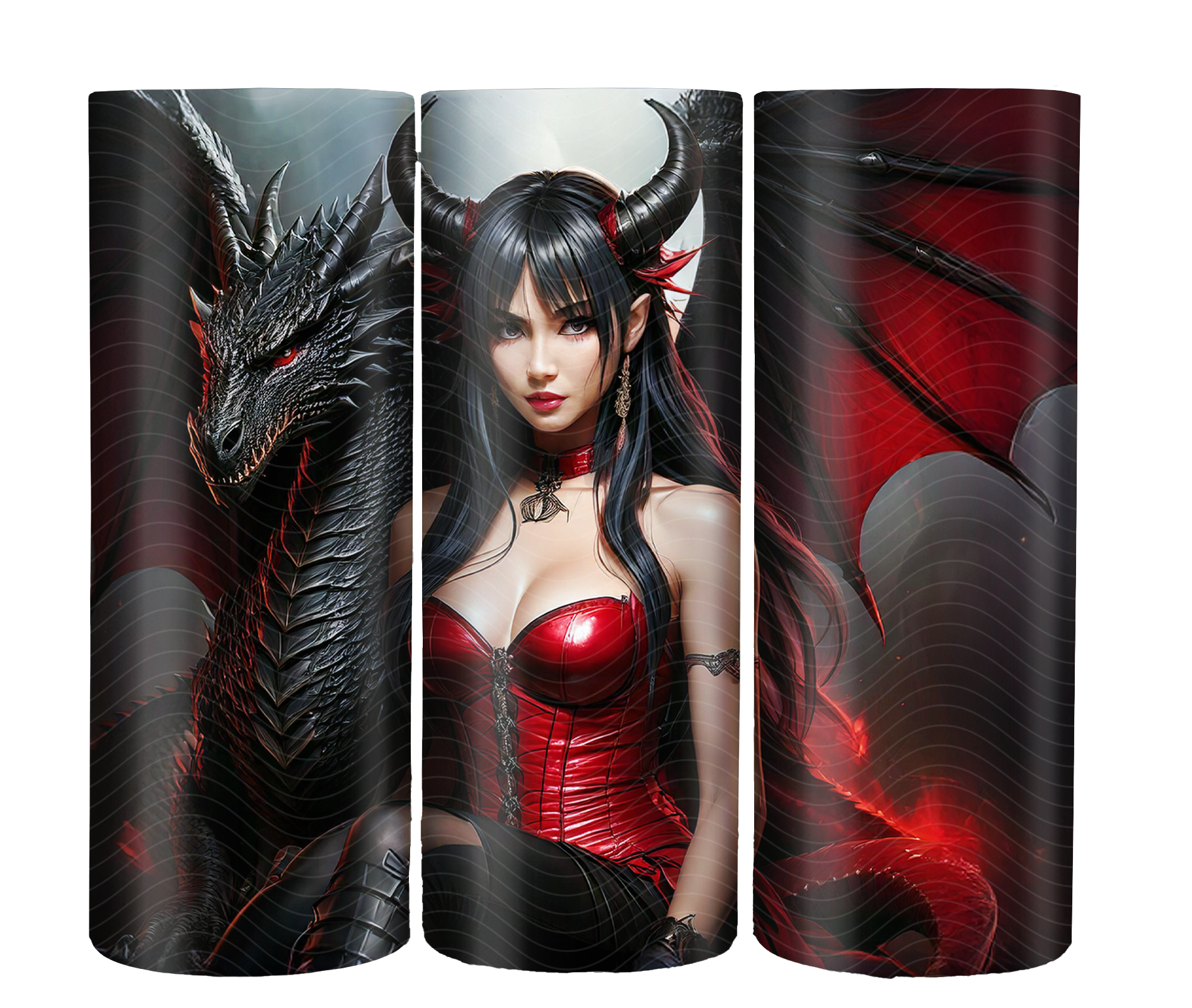 Velithra – Dragon’s Crimson Empress - Luna Love Creations