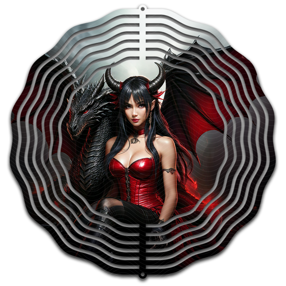 Velithra – Dragon’s Crimson Empress - Luna Love Creations