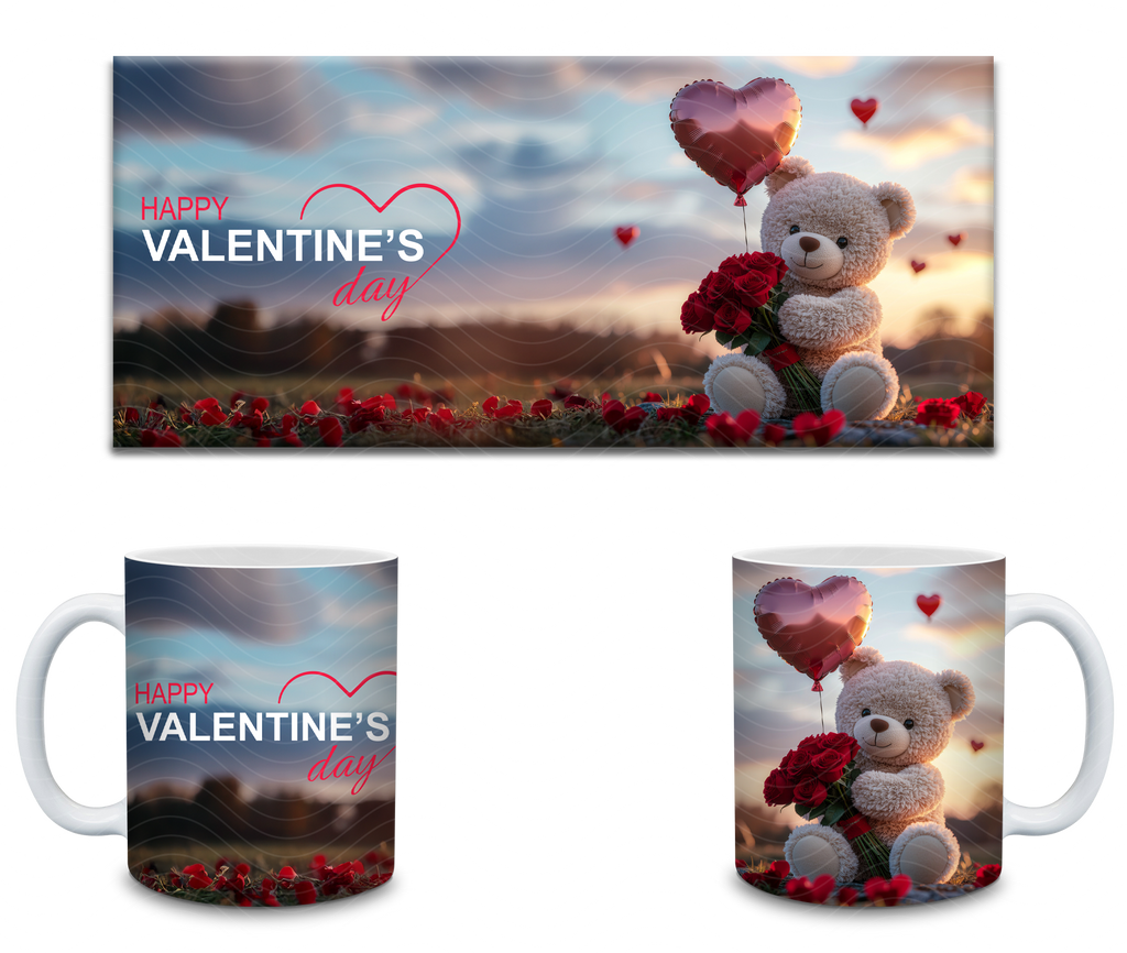 Bear Hugs & Roses - Luna Love Creations